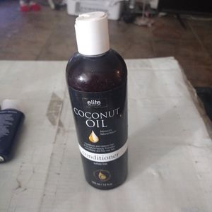 Elite Coconut Oil Conditioner Sulfate Free Morroco's Nature Beauty 12 Ounce New